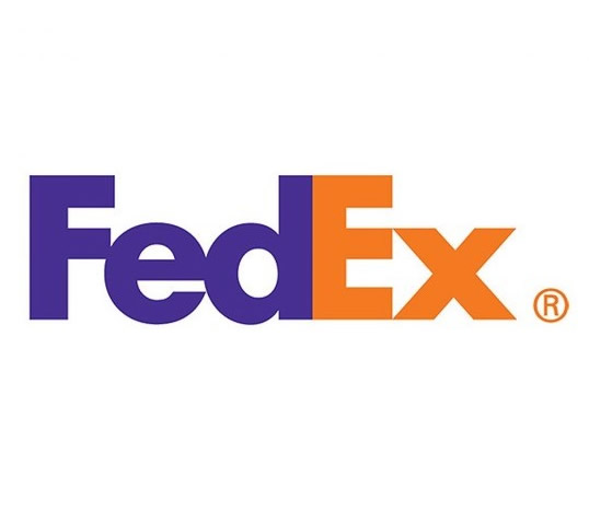 Logotipo de FedEx, aliado del convenio de envíos para empresas de Coahuila